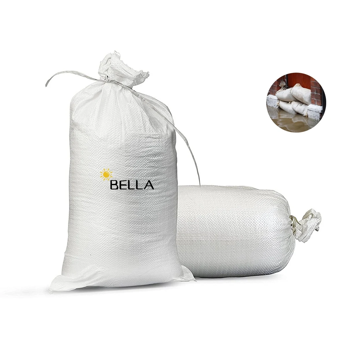 Woven Polypropylene Sand Bags 14" X 26" 1
