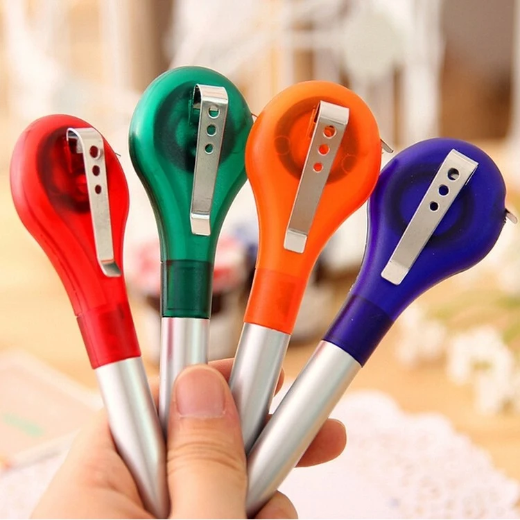 Plastic Ball Point Pen with Measuring Tape 1