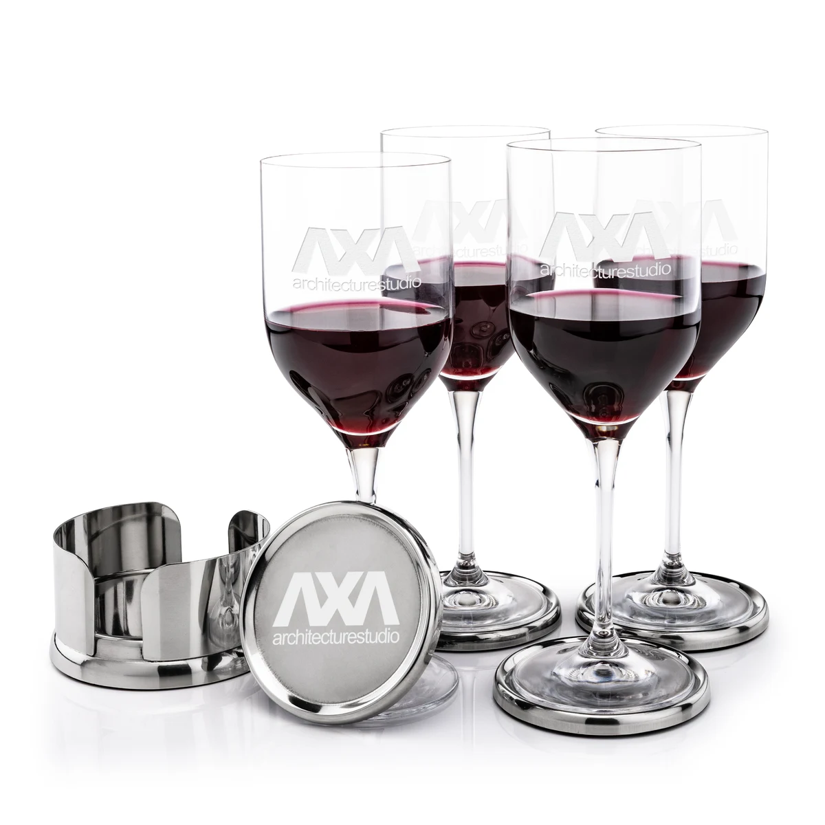 Baldoni Coasters & Belmont Wine Set 1
