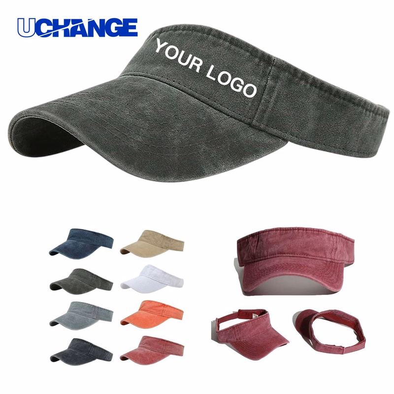 Breathable Cotton Visor Hat Headwear for Outdoor Activities