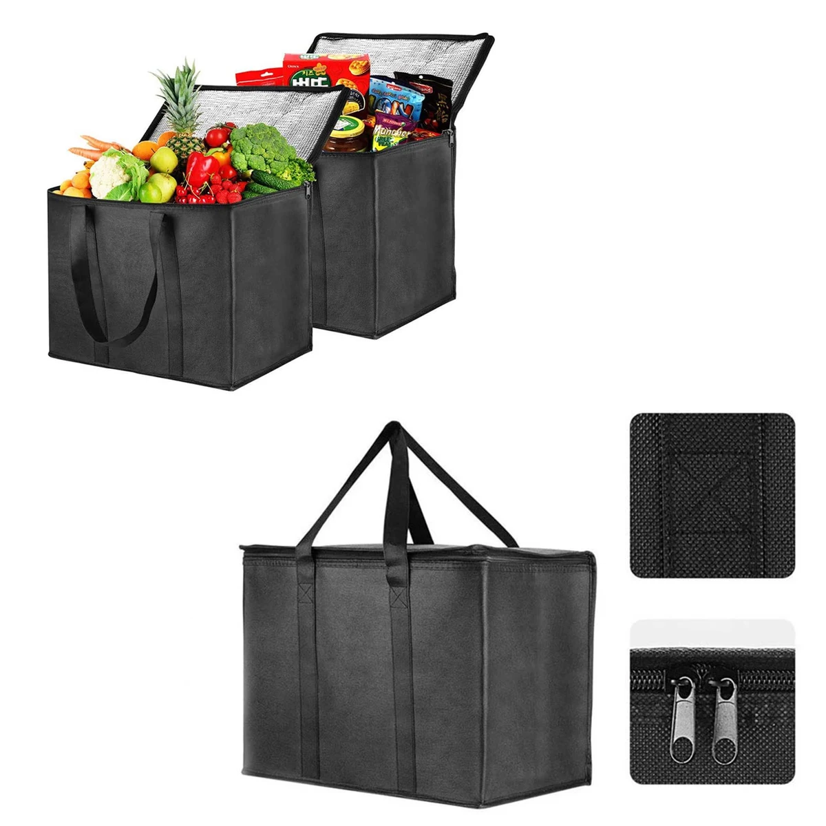 Portable Non-woven Cloth Insulation Ice Bag 1