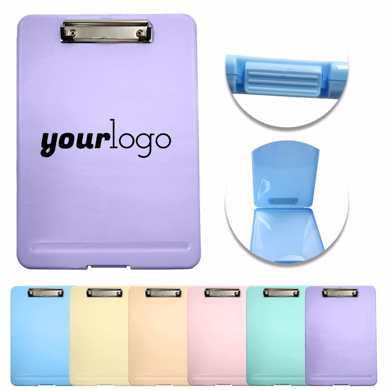 Plastic Clipboard with Storage for School and Work