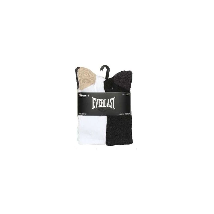 Everlast Men's Performance Half Cushion Crew Socks 10pk 1