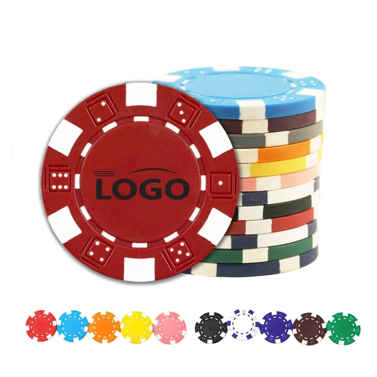 11.5 Gram Customizable Poker Chips 1