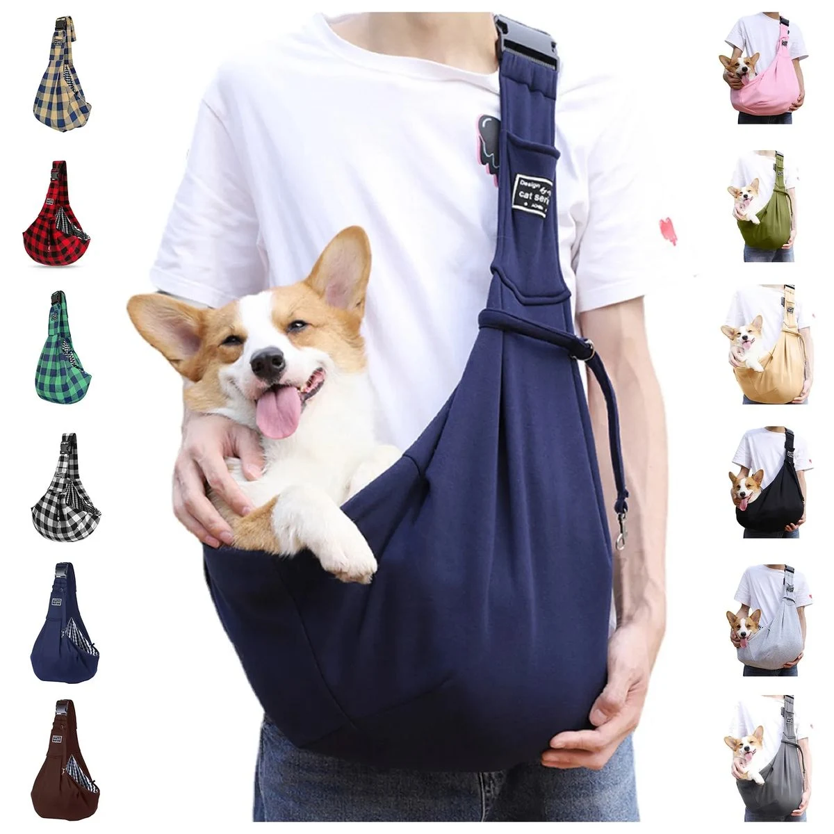 Dog Sling Carrier Bag 1