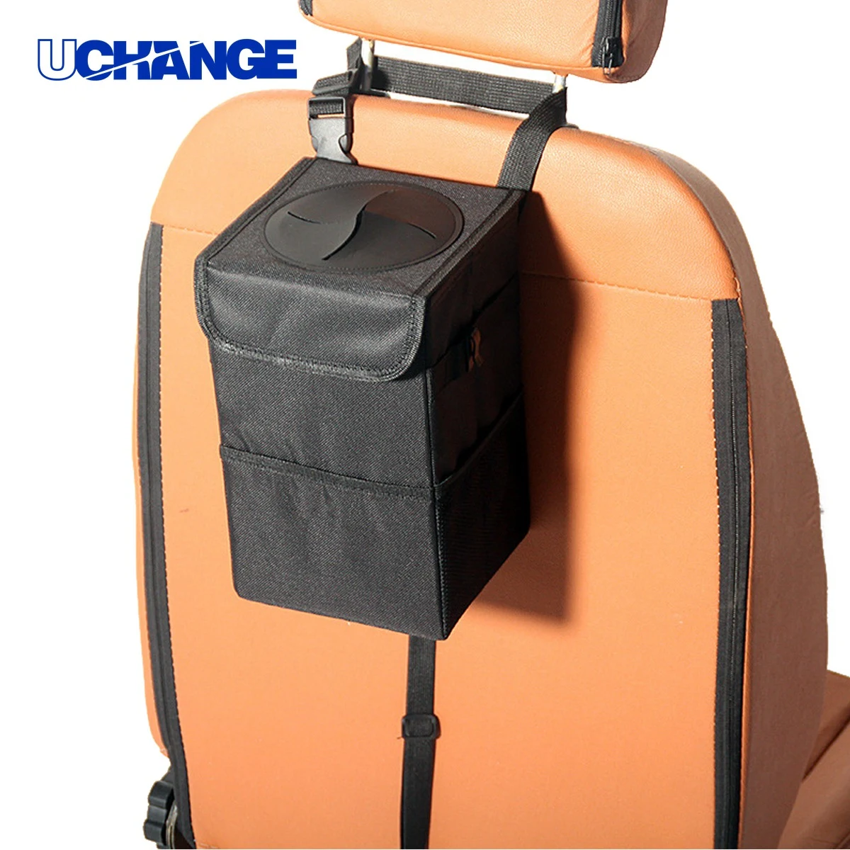 Car Seat Back Garbage Bag 1