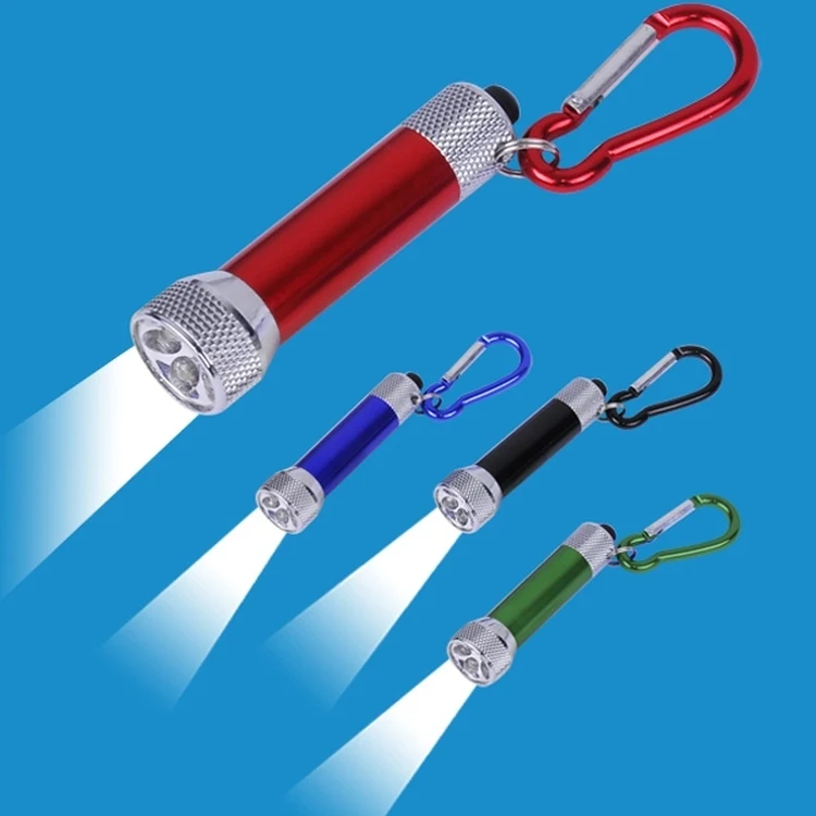 5 LED Light With Matching 1.5" Aluminum Carabiner 1