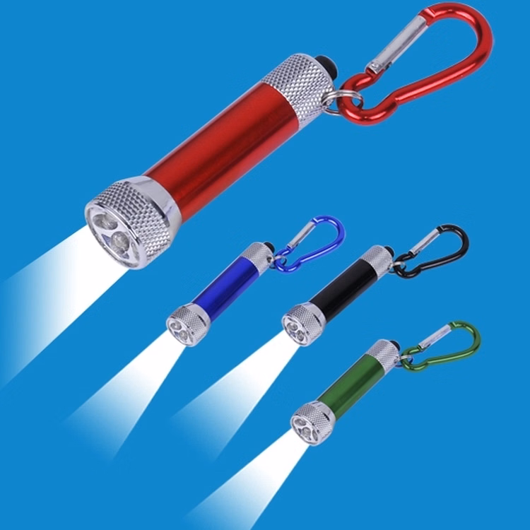 5 LED Light With Matching 1.5" Aluminum Carabiner