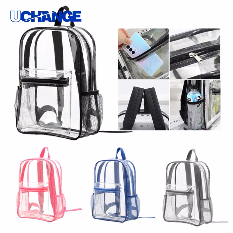 Clear Zipper Backpack for Events