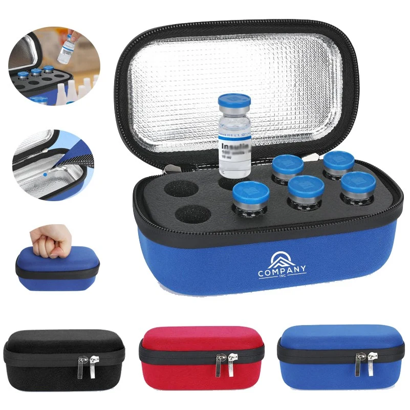 Hard Shell Insulin Vial Protector EVA Case for 10ML Short Vials Shockproof Anti-Break Insulin Case 1
