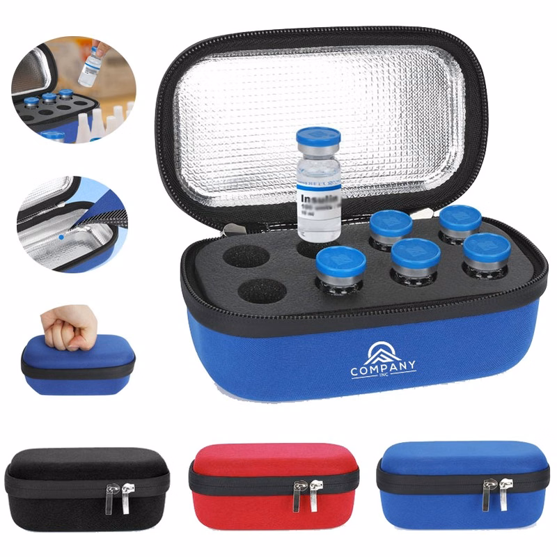 Hard Shell Insulin Vial Protector EVA Case for 10ML Short Vials Shockproof Anti-Break Insulin Case