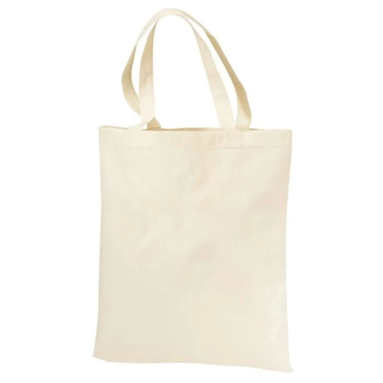 Cotton Tote Bag - 15" Natural, custom tote bag with logo imprint 1