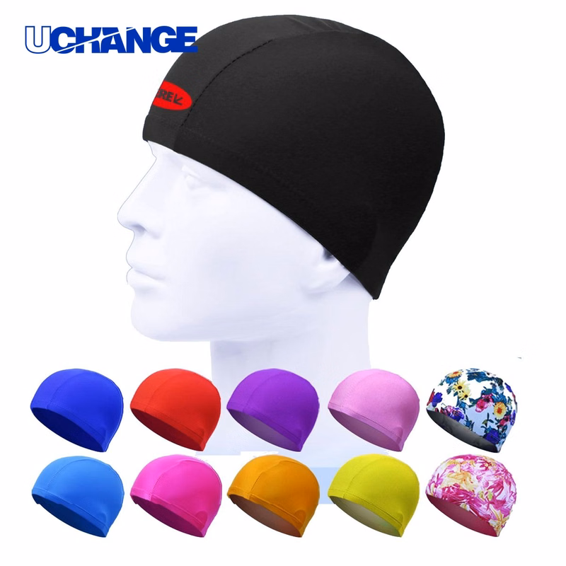 Polyester Swim Cap for Long Hair