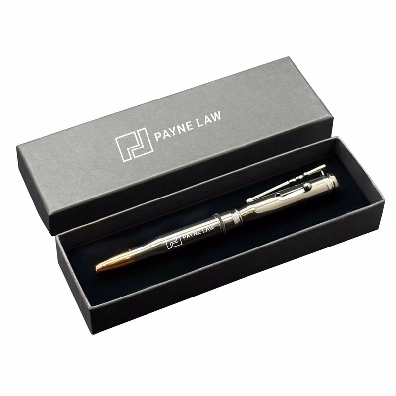 Single Pen Set Cardboard Box with Bullet-II Pens