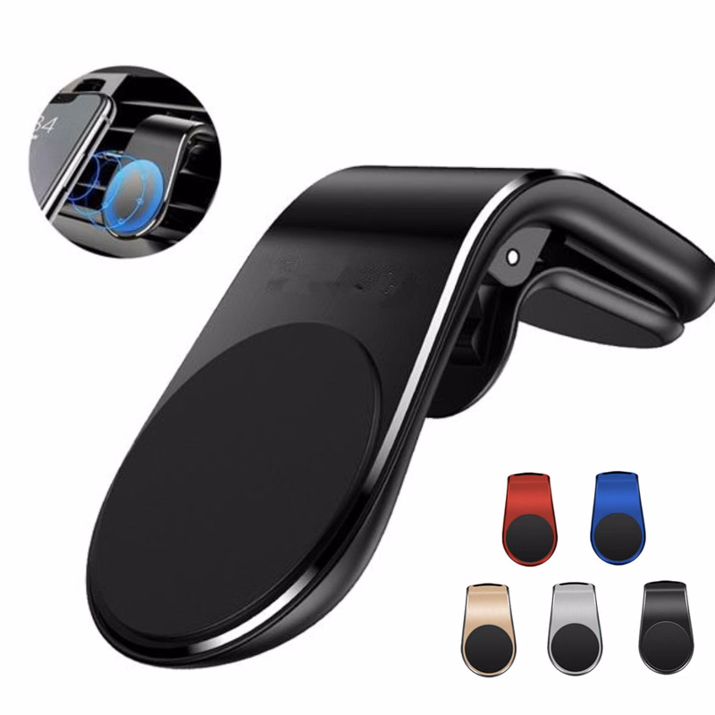 L Shape Magnetic Car Phone Holder