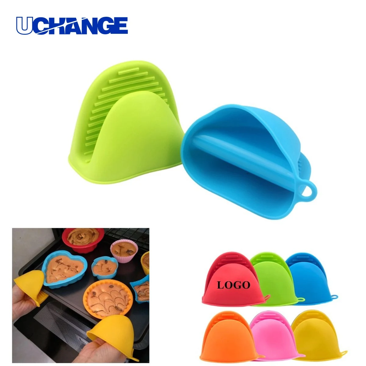 Silicone Oven Mitt Baking Gloves for Kitchen Use 1