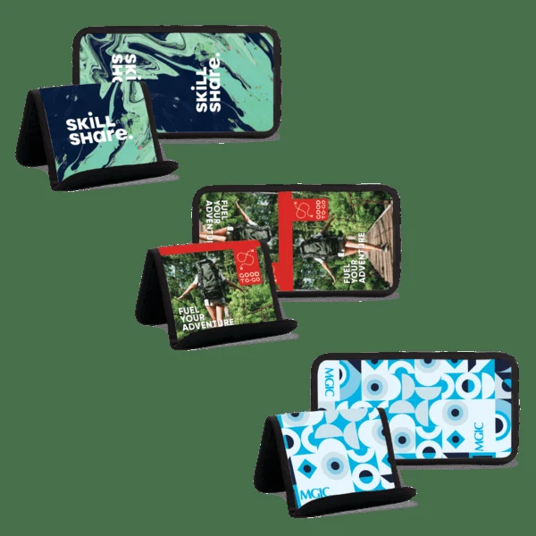 MobiStand Dye-Sublimated Adjustable Phone and Tablet Stand for Home/Office 1