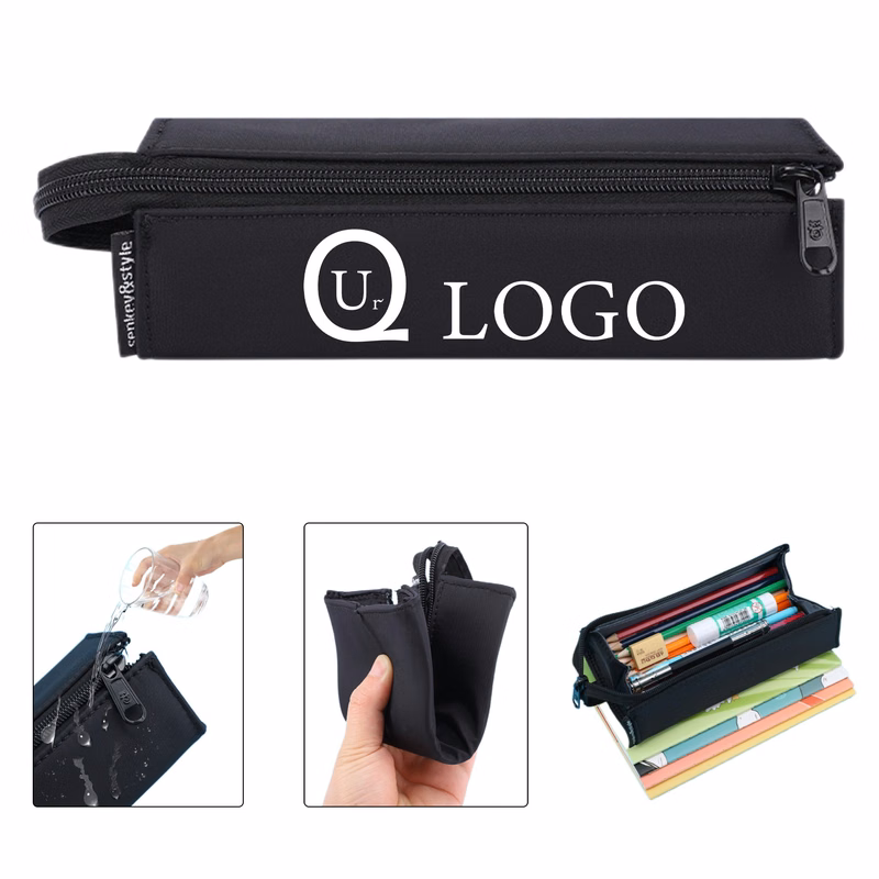 Nylon Zippered Pencil Case