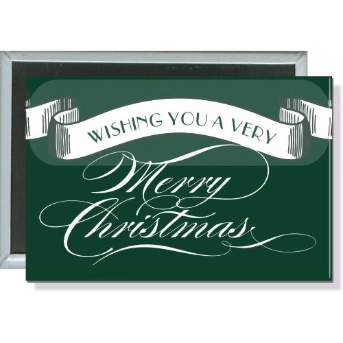 Wishing You A Very Merry Christmas Button