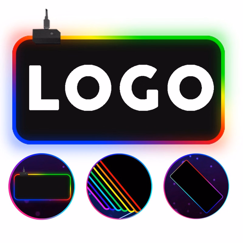 Custom RGB Luminous Thickened Mouse Pad