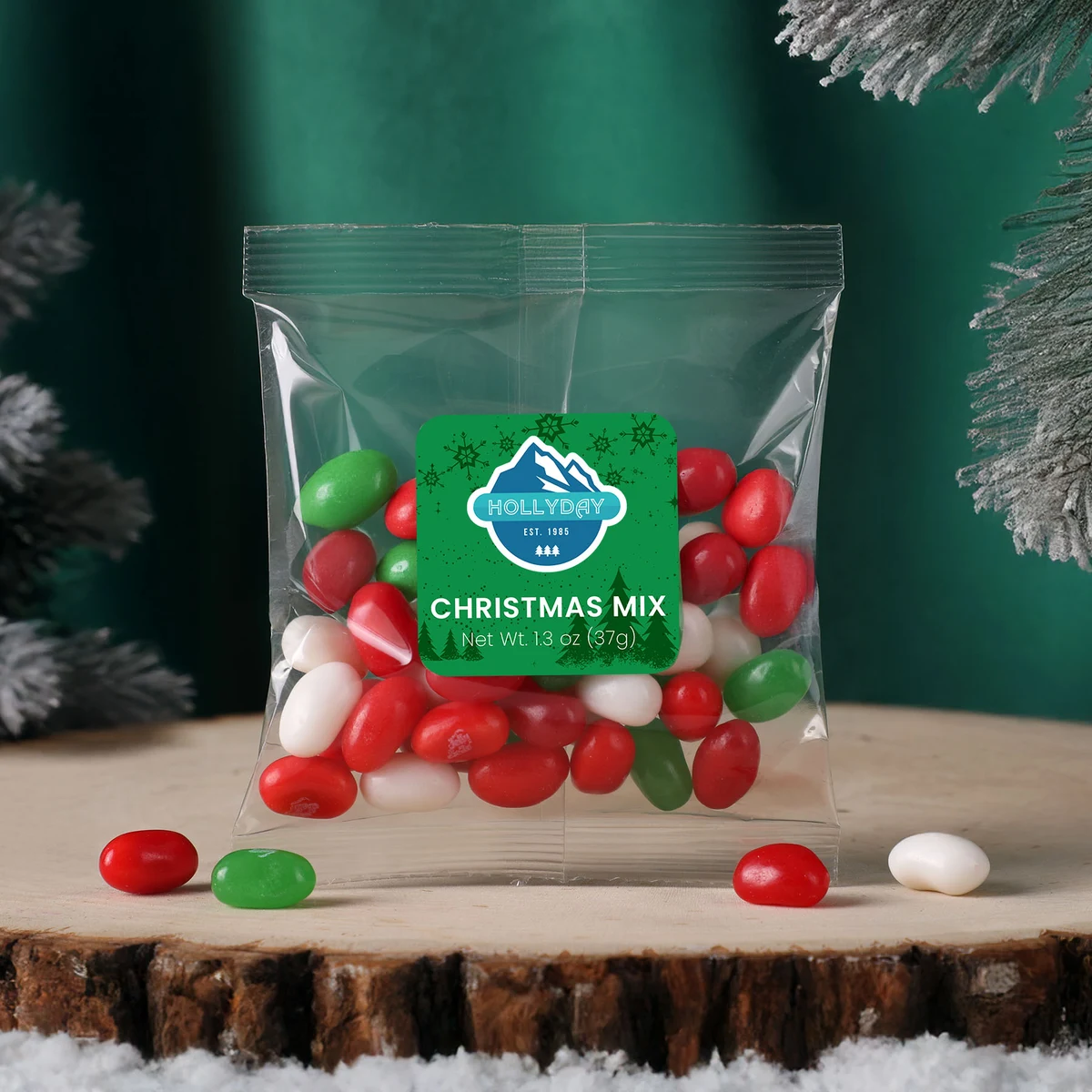 Jelly Belly® Jelly Beans Christmas Mix: Taster Packet 1