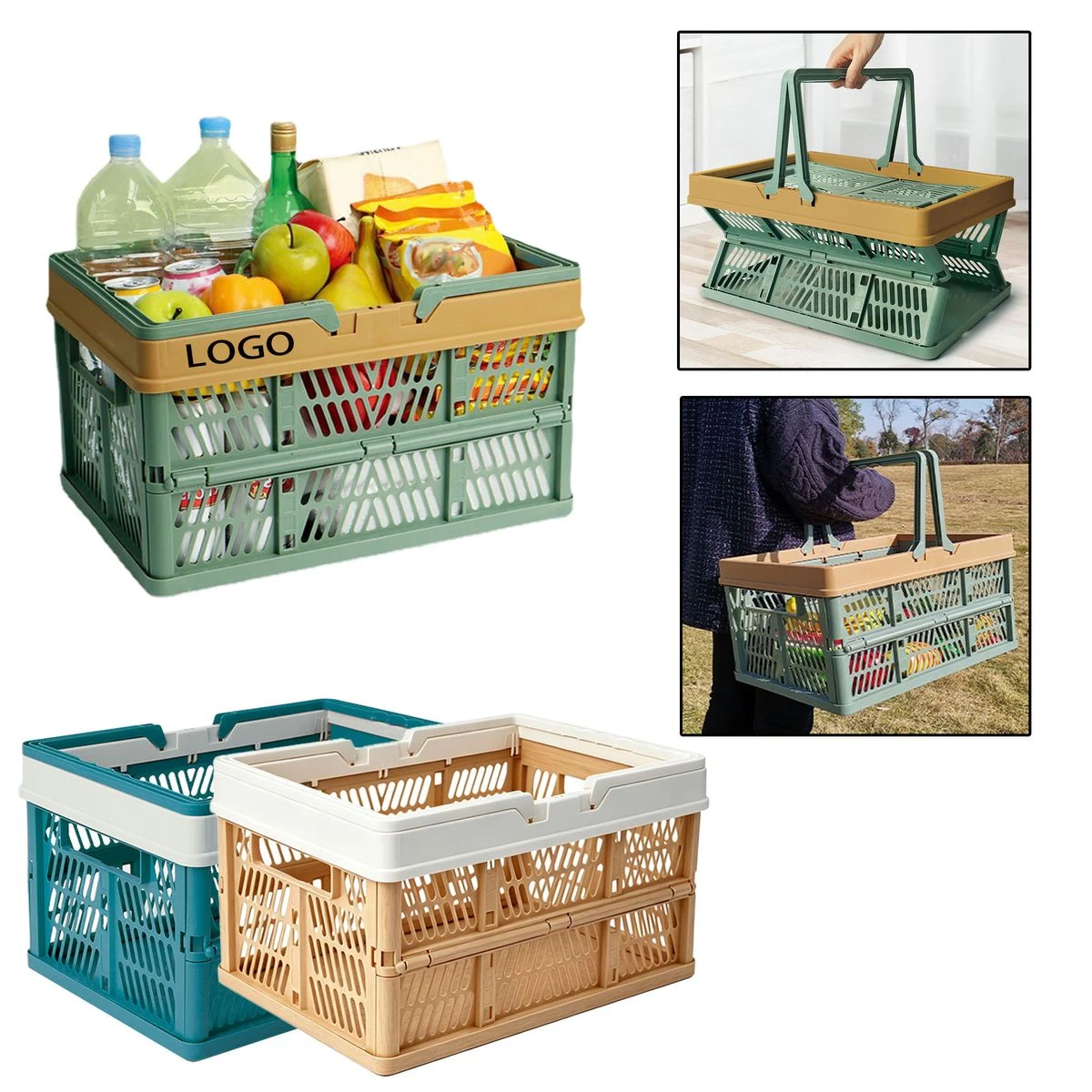 Foldable Outdoor Storage Basket 1
