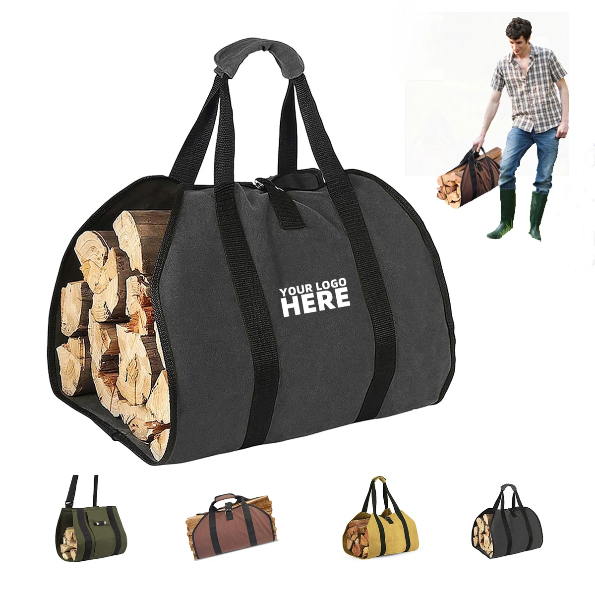 Firewood Storage Bag 1