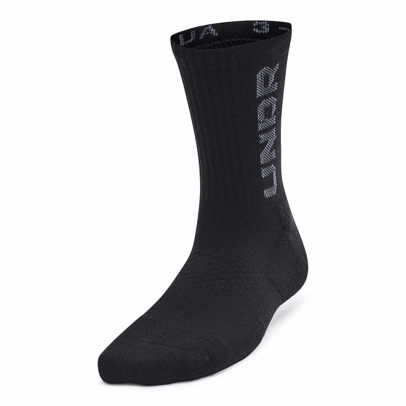 UA Zone Kids' 3-Pack Mid-Crew Socks