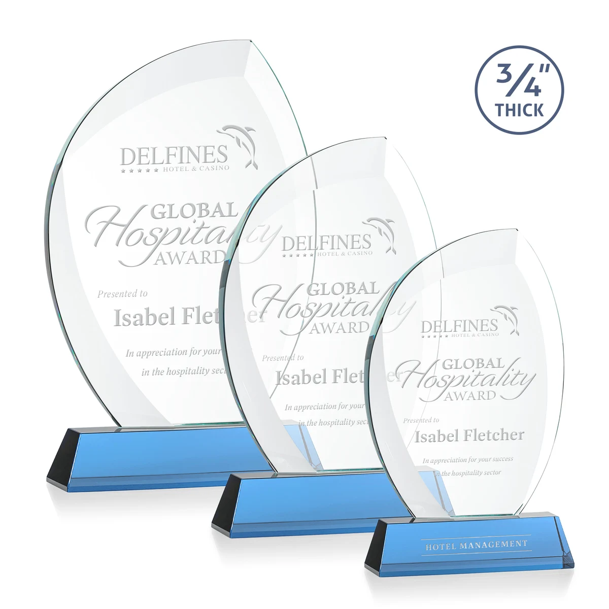 Wichita Award on Newhaven Base - Sky Blue 1