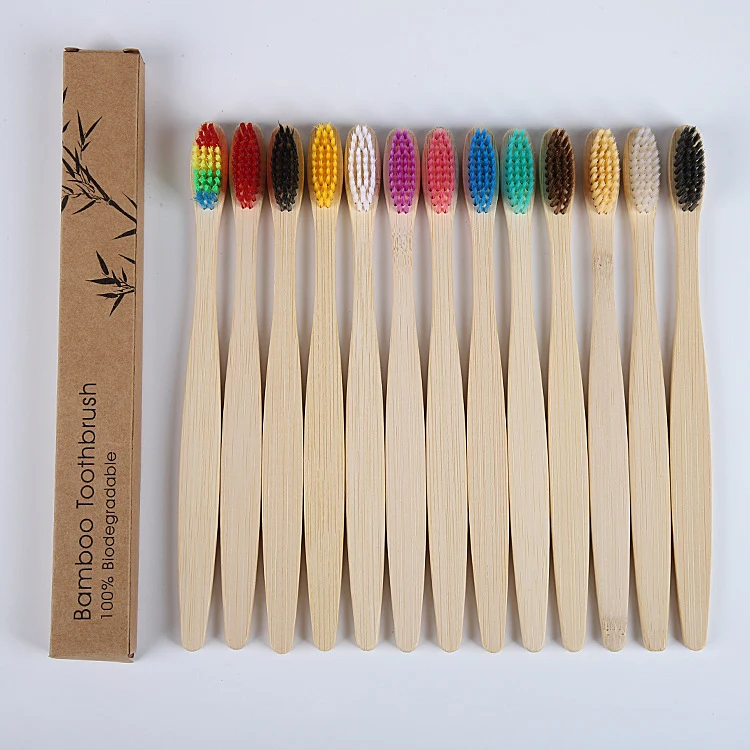 Natural Bamboo Toothbrush With Case 1