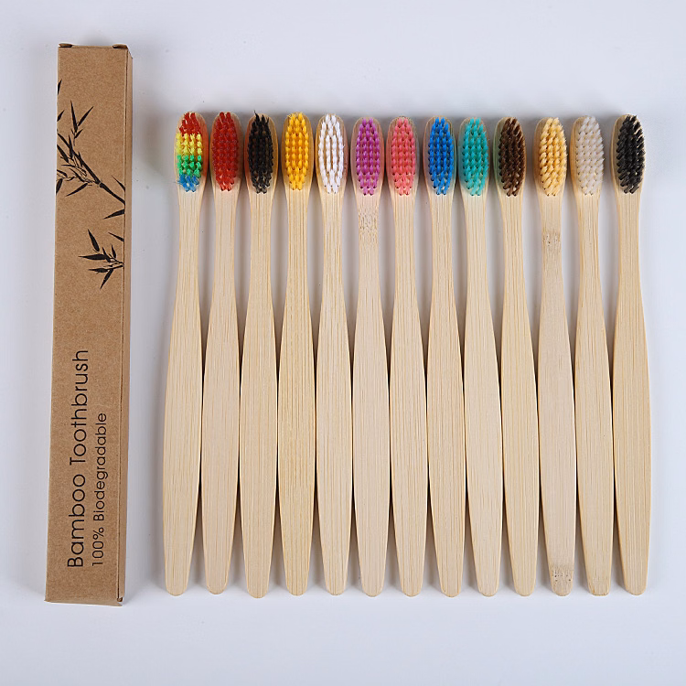 Natural Bamboo Toothbrush With Case