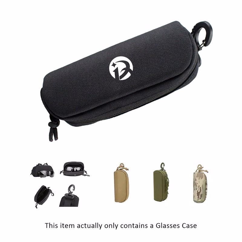 Tactical Polyester Hard Shell Glasses Case