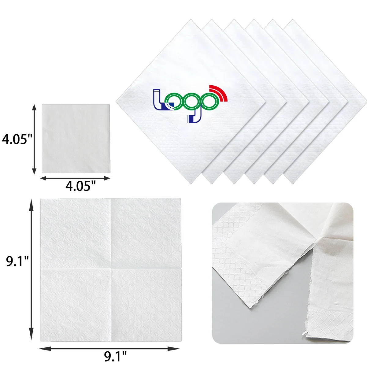 Absorbent 2 Ply Custom Napkin 1