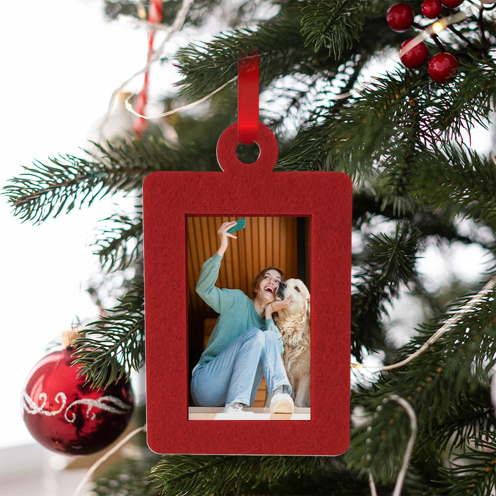 Felt Holiday Photo Frame 1