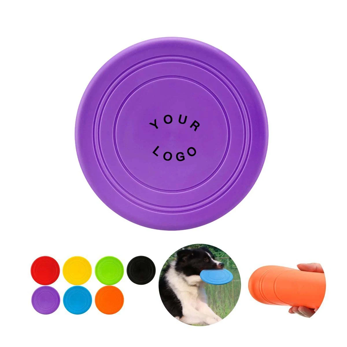 Lightweight Dog Frisbee for Beach and Park Games 1