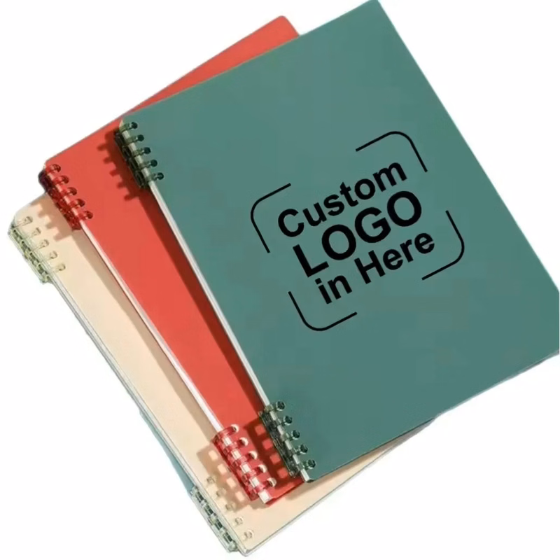 Plastic Hardcover Ruled 80 Sheets Notepad Journal Notebook