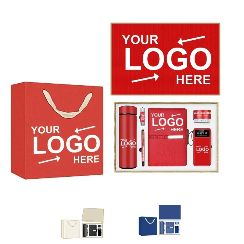 Business Gift Notebook Set With Bottle And Speaker 1