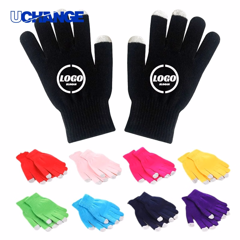 Touchscreen Knit Gloves