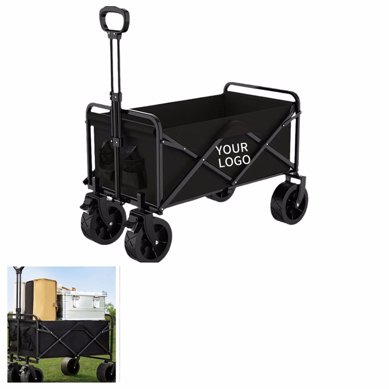 Oxford Fabric Camping Wagon with Collapsible Design