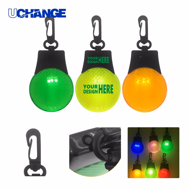 Safety Round LED Safety Warning Light with Clip Tool