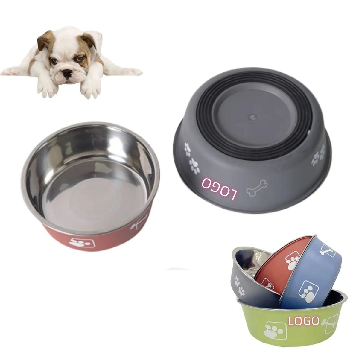 Pet Dog Food Bowl Anti-slip 1