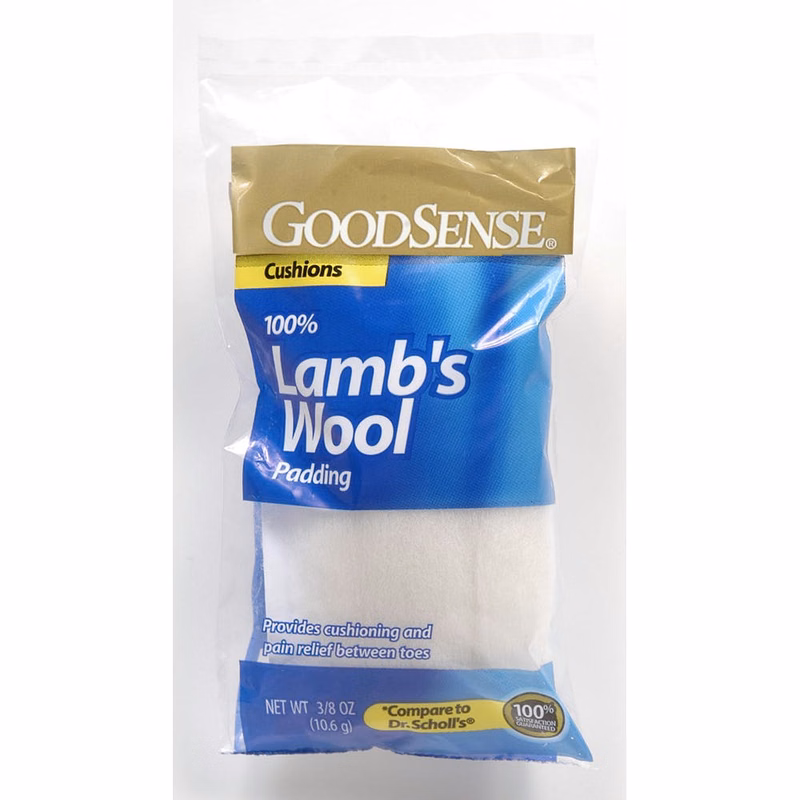 Lamb's Wool Padding for Toes - 3/8 oz