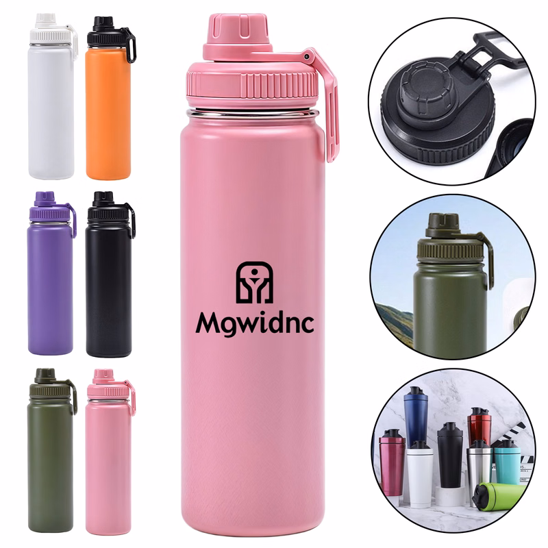 16oz Space Bottle Outdoor Large Capacity Stainless Steel Insulated Water Bottle Cycling Cup Sports