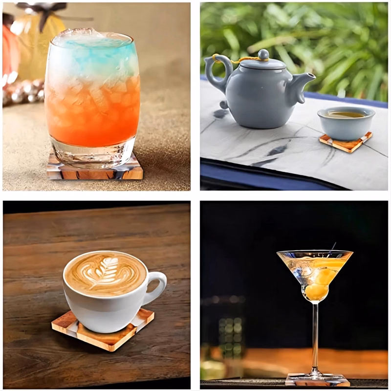 Wood Coasters for Drinks