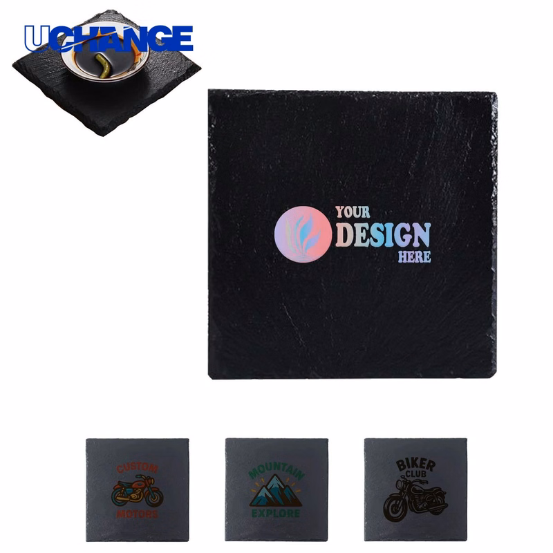 Square Stone Coaster for Tabletop Heat Protection