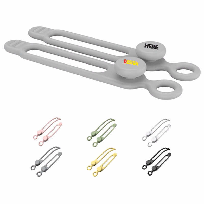 Custom Silicone Self Locking Cable Tie