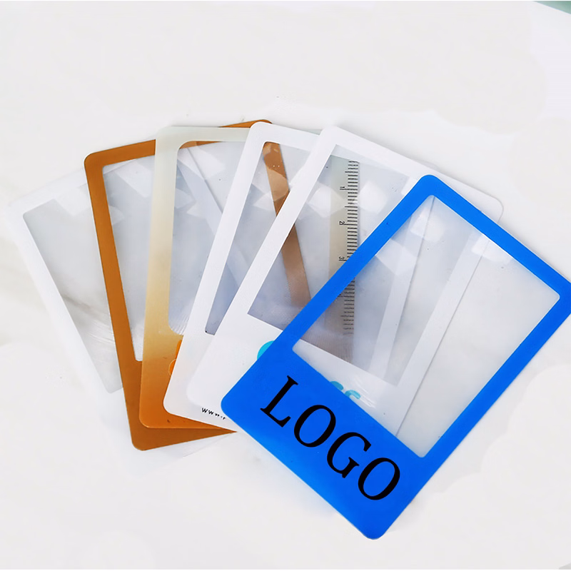 Credit Card Bookmark magnifier