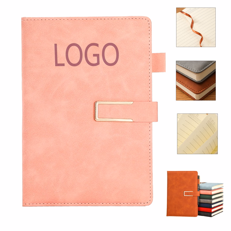 A5 Leather Notebook with Pen Loop