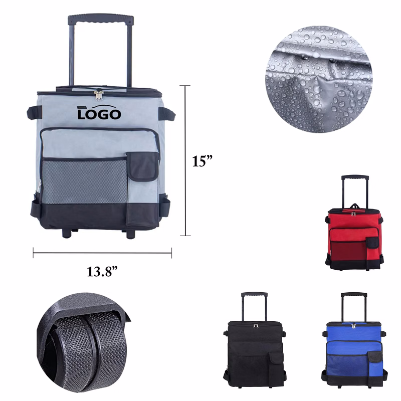 Insulated Picnic Trolley Cooler Bag