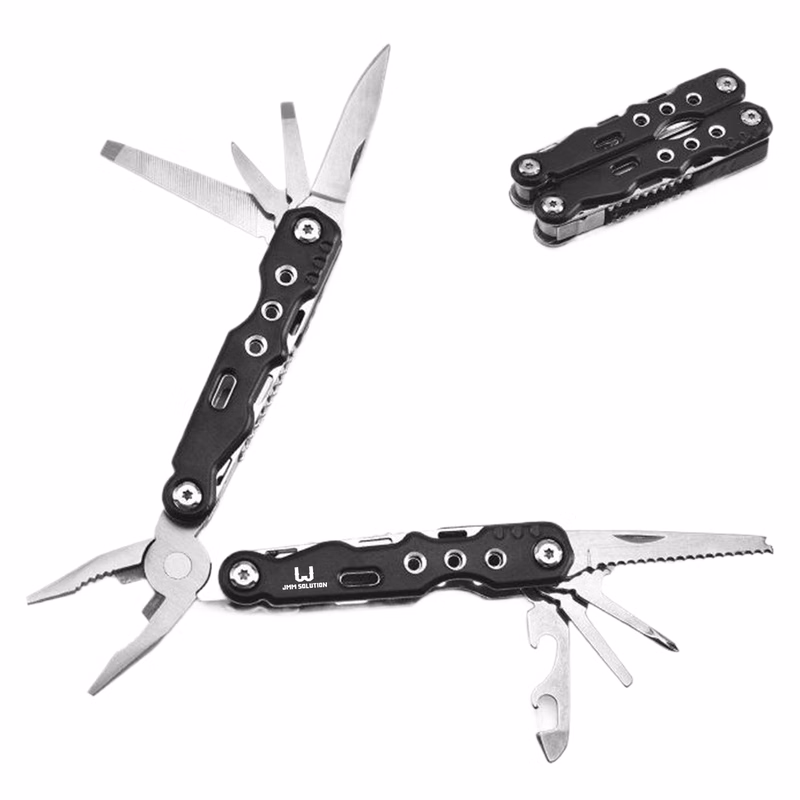 9-in-1 Stainless Steel Folding Multi Tool Plier
